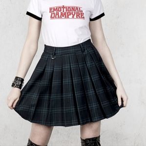 NWT DISTURBIA PLAID SKIRT